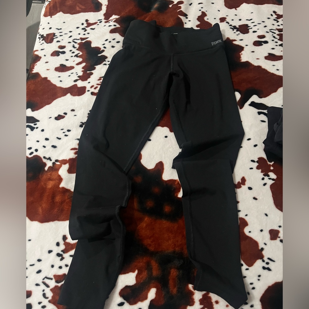 Victoria's Secret PINK Black Leggings